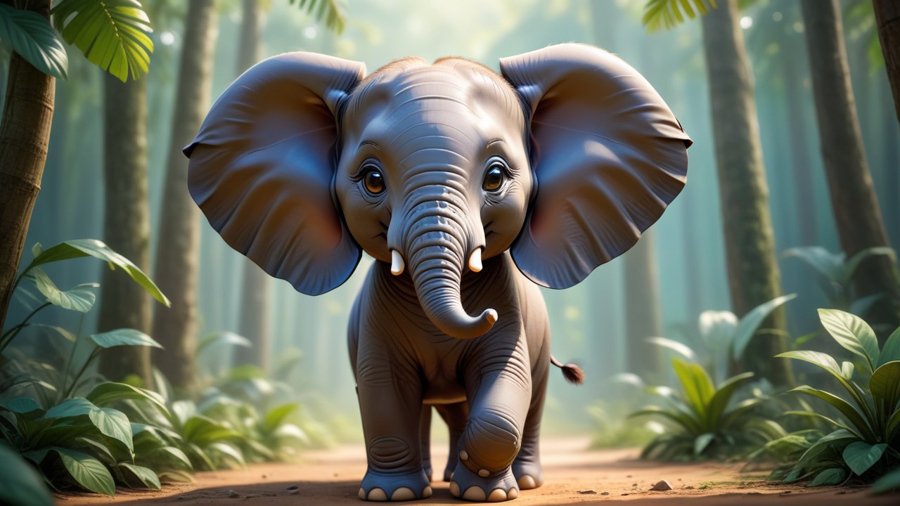 African Forest Elephant Chibi