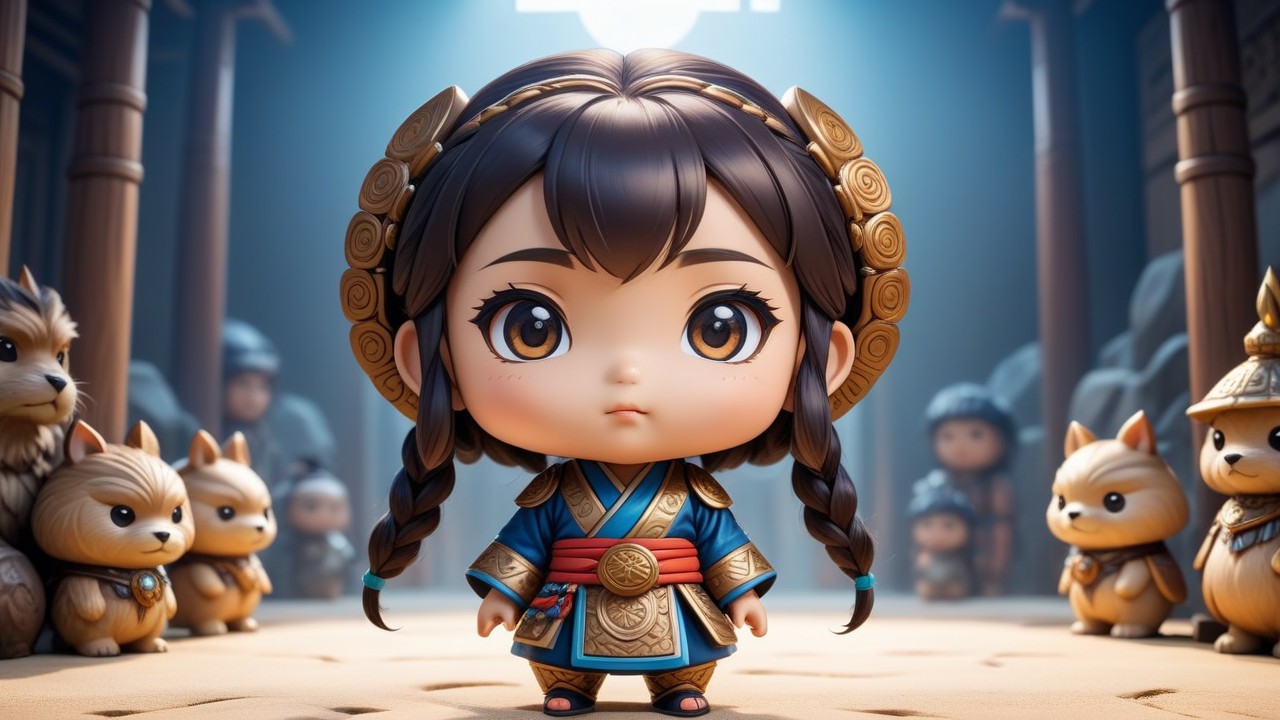 Chibi Ainu Artistry: Boldly Showcasing an Inspiring View