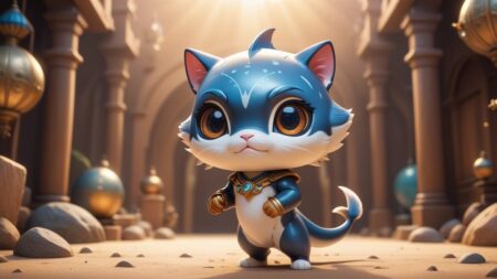 Chibi Amberjack in Artistic Perspective