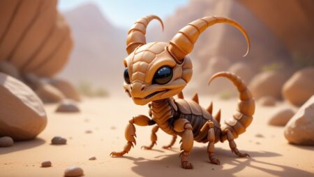 Chibi Scorpions Arizona Gaze