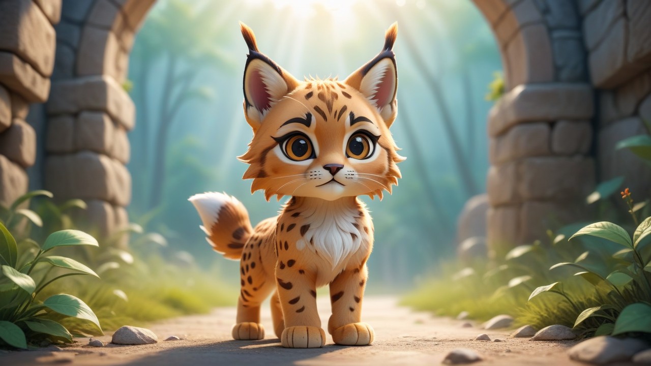 Balkan Lynx: Chibi Meets Artful Expression