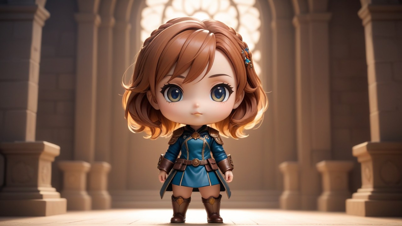 Barb: A Chibi Artistic Vision Facing Forward