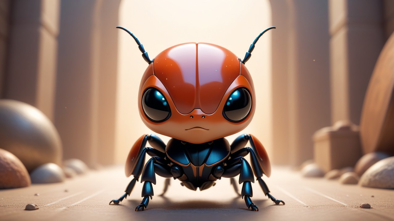 Chibbi-Art Beetle Chibi: A Glimpse into Insect Art