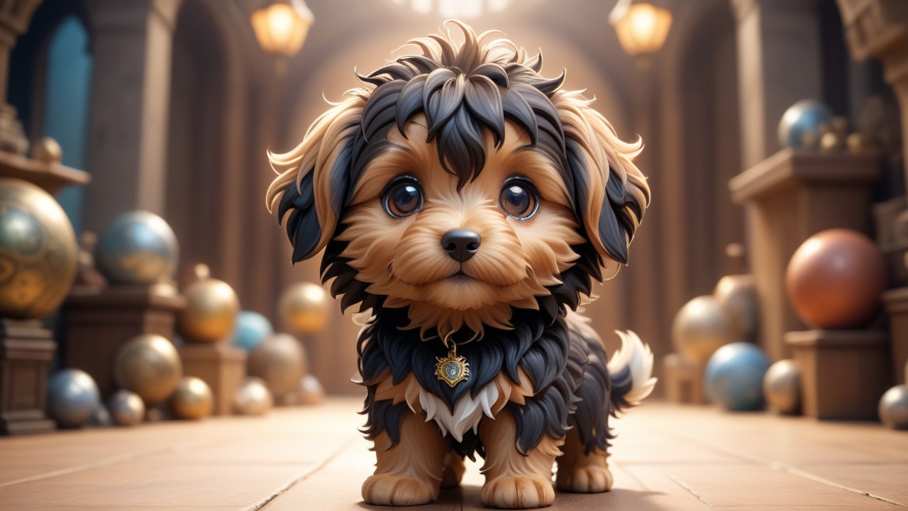 Chibbi-Art Chibi Bergamasco: A Glimpse into Your Soul