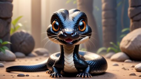 Chibbi-Art Chibi Rat Snake Gaze