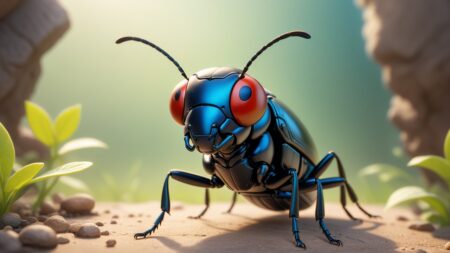 Chibbi-Art Blister Beetle: A Chibi Journey Into Art