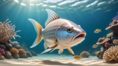 Chibbi-Art Bonefish Chibi: A Glimpse into a Whimsical Underwater World