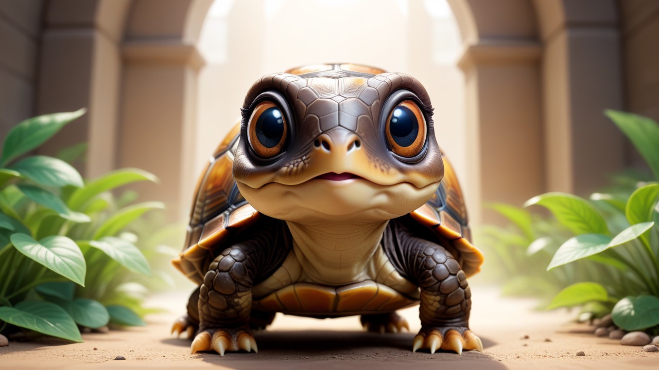 Chibbi-Art Box Turtle Chibi: A Vibrant Nod to the World