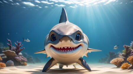 Chibbi-Art Chibi Shark Encounters