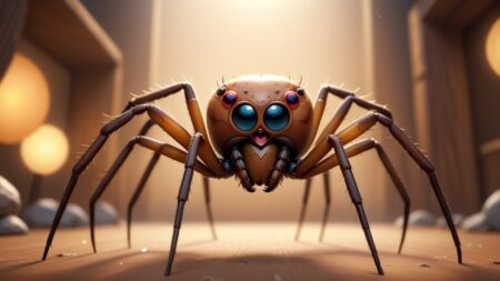 Chibbi-Art Chibi Cane Spider in Focus