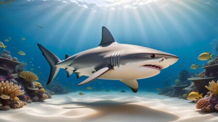 Chibbi-Art Tropical Voyage: Caribbean Reef Shark Art