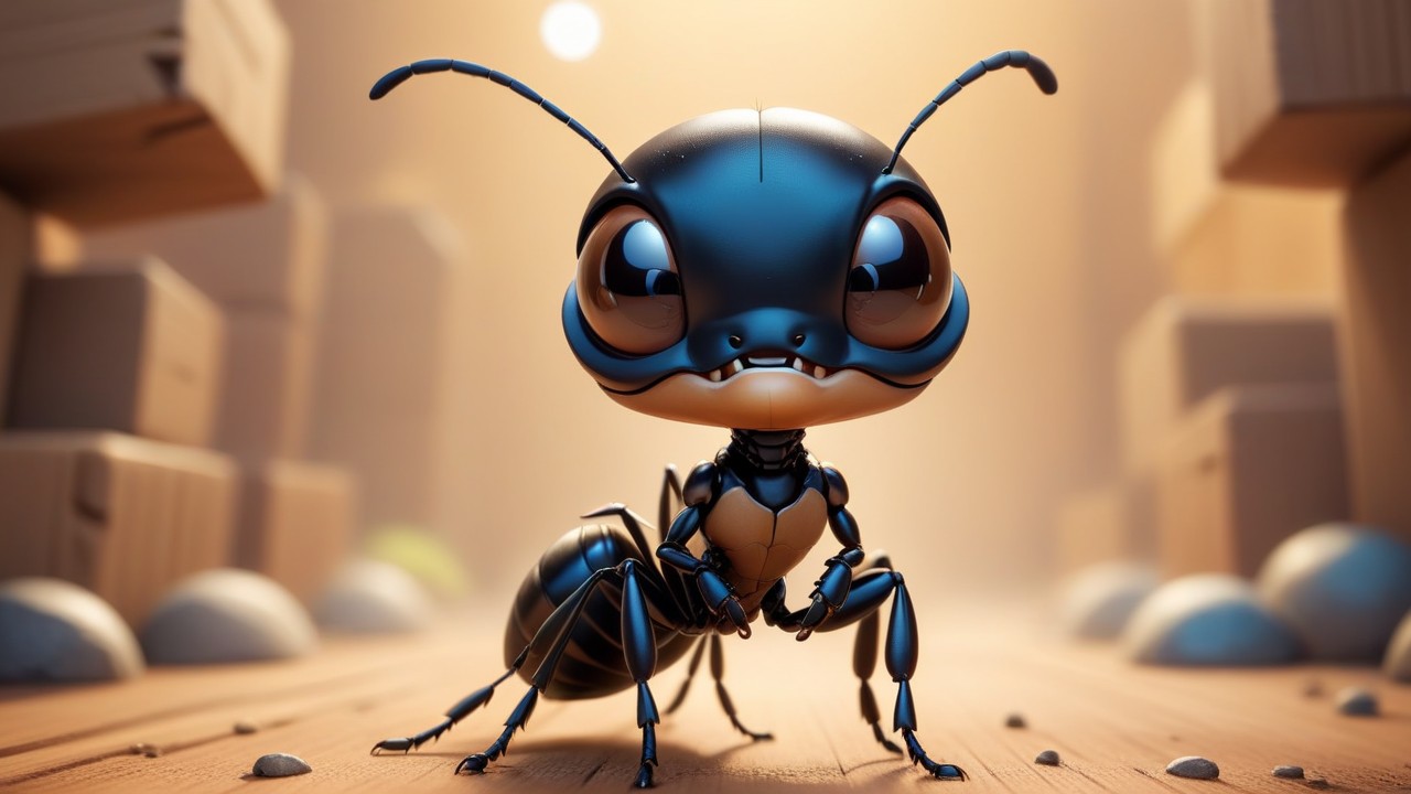 Chibbi-Art Carpenter Ant Chibi: A Quirky Bugs Quest for the Viewers Heart