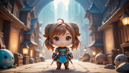 Chibbi-Art Chibi Fouseks Enchanting Gaze