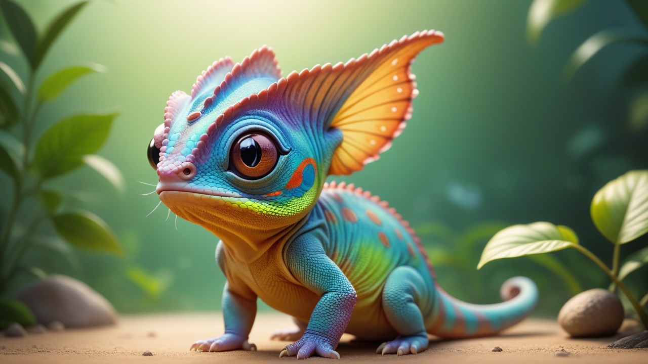 Chibbi-Art Chameleon Chibi: A Bold and Versatile Art Form