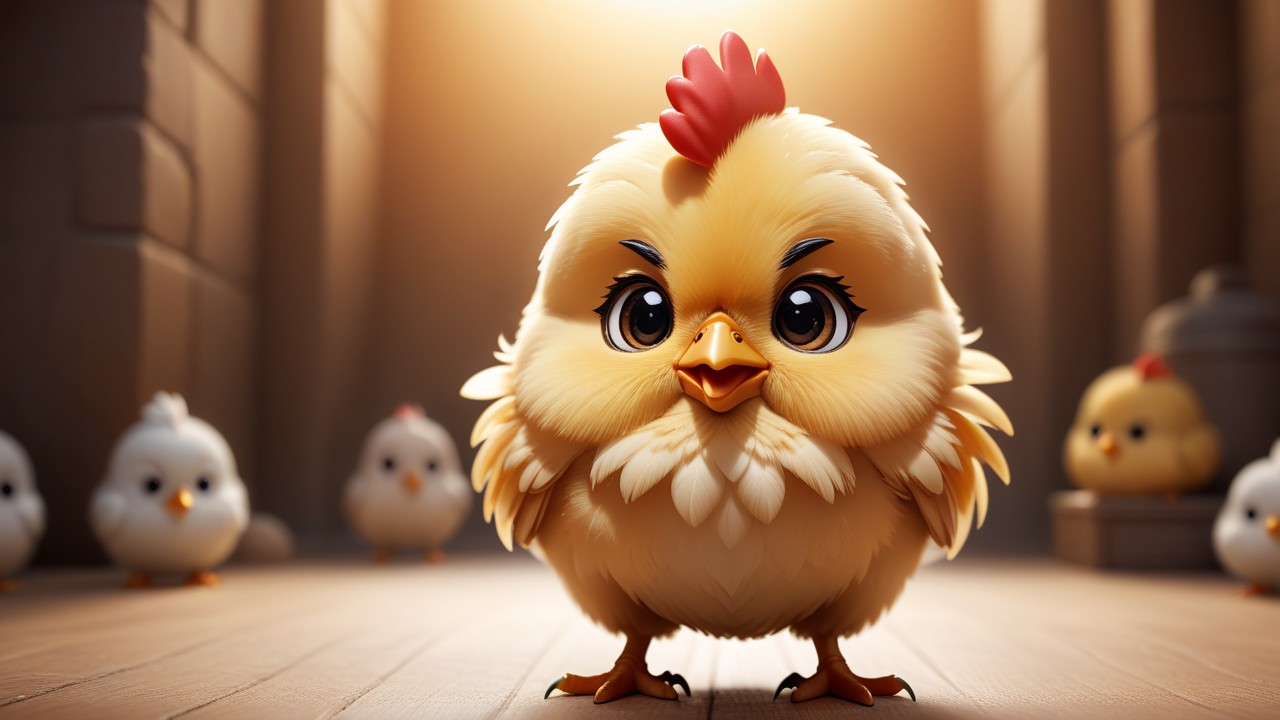 Chibbi-Art Chibi Chicken Poser