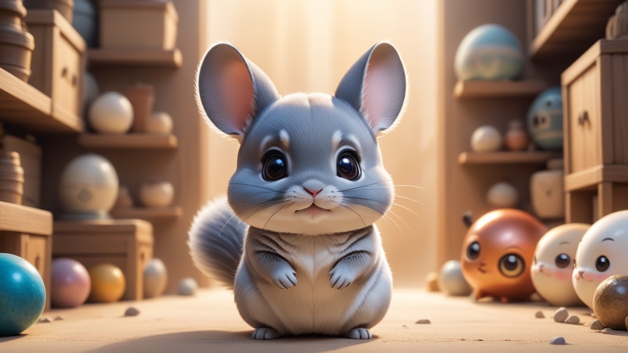 Chibbi-Art Chinchilla Chibi: A Glimpse into Their World