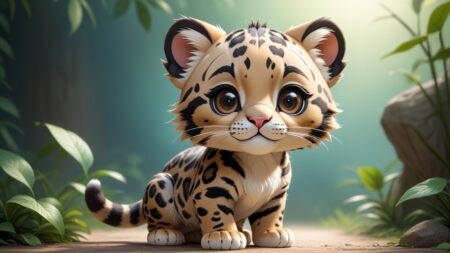 Chibbi-Art Clouded Chibi Art: A Majestic View