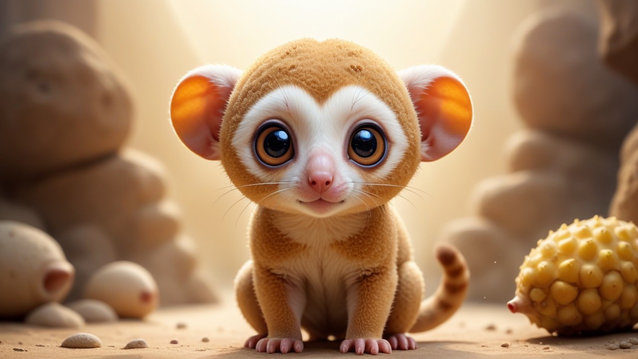 Chibbi-Art Chibi Cuscus in the Spotlight