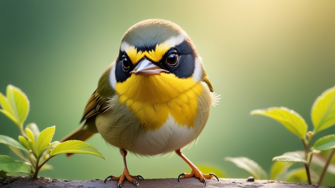 Chibbi-Art Chibi Yellowthroats Majestic Gaze