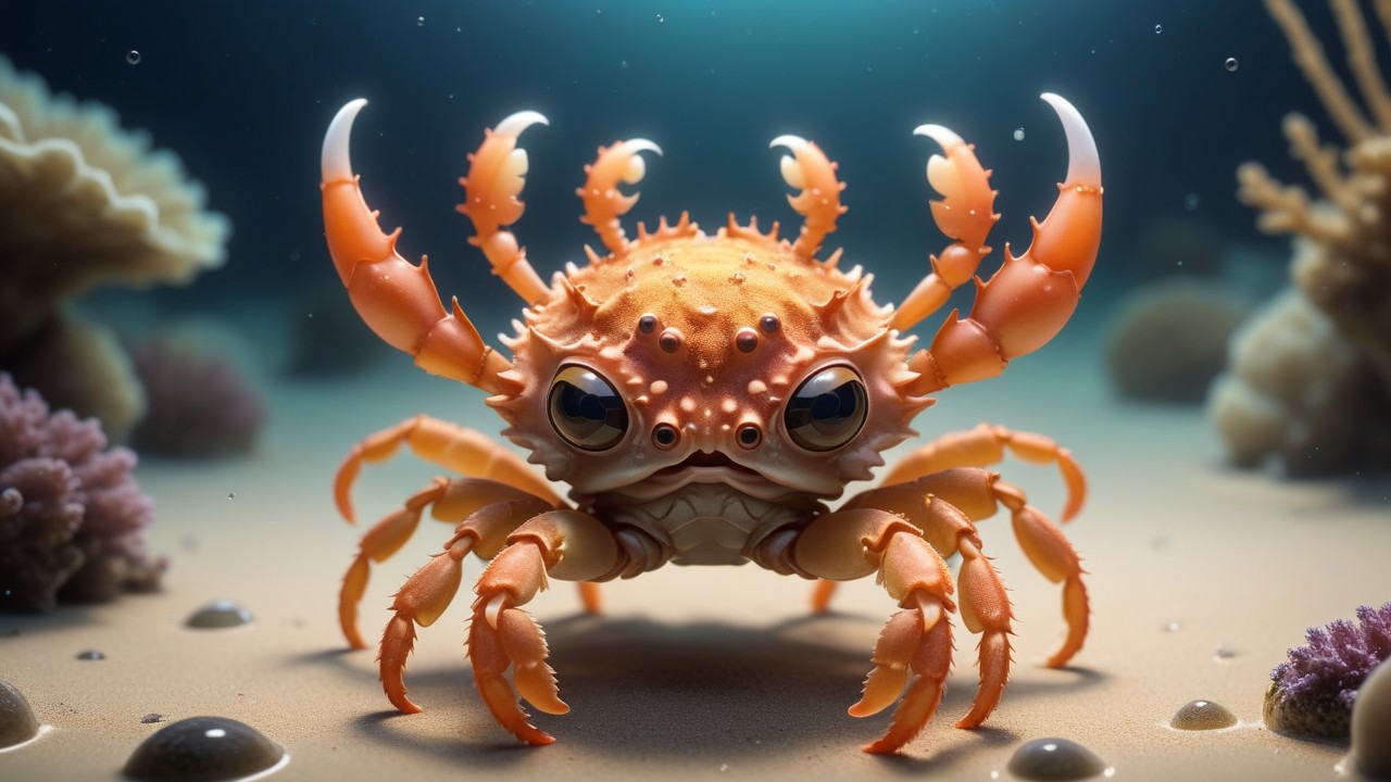 Chibbi-Art Chibi Crab Charmer