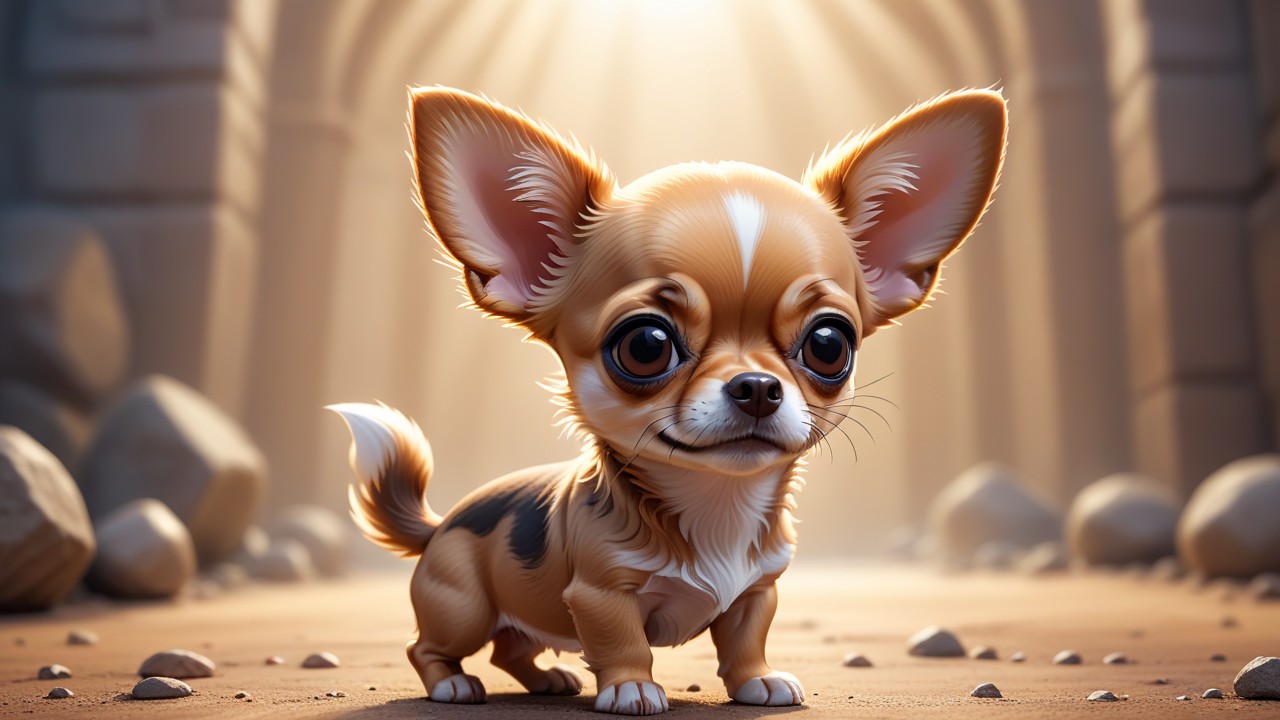 Chibbi-Art Whimsical Chibi Chihuahua