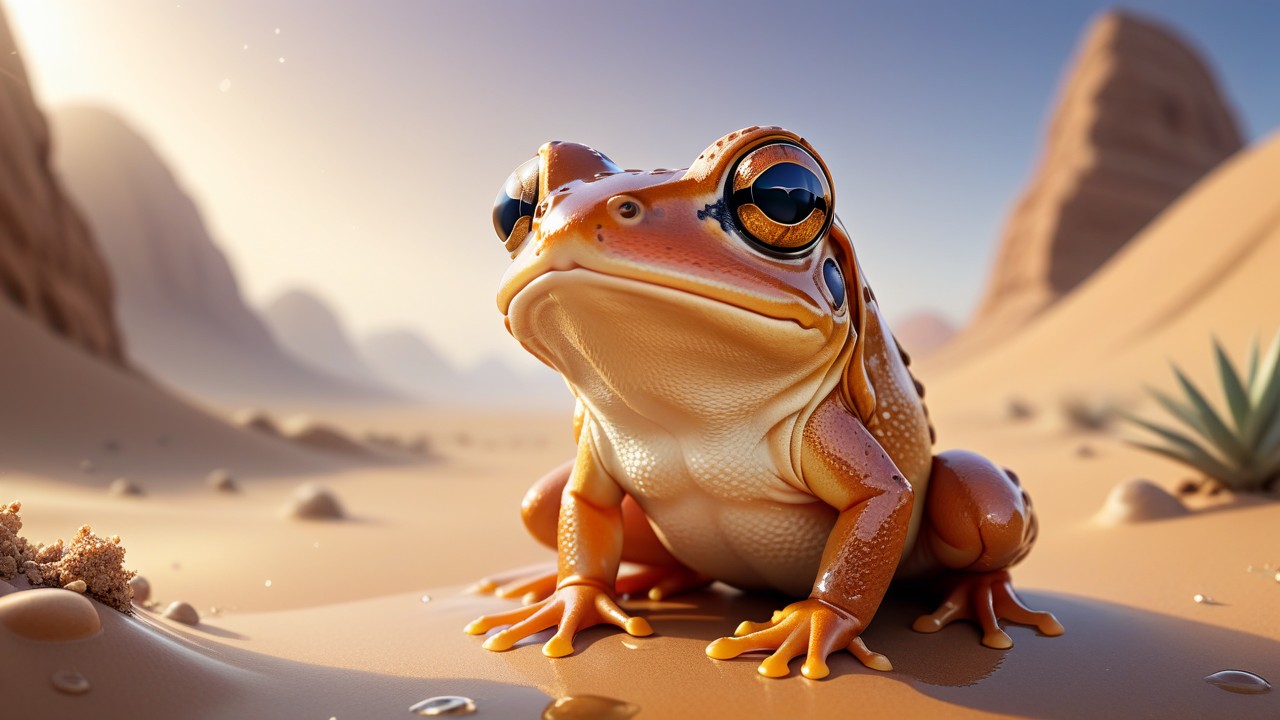 Chibbi-Art Chibi Desert Rain Frog in Encounter