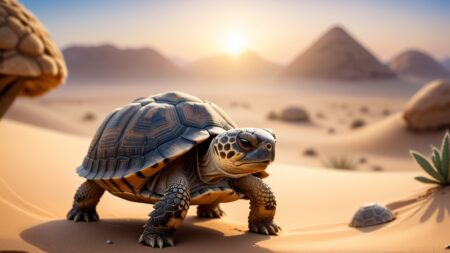 Chibbi-Art Chibi Tortoise Gaze