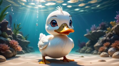 Chibbi-Art Duck Gaze: A Chibi Masterpiece