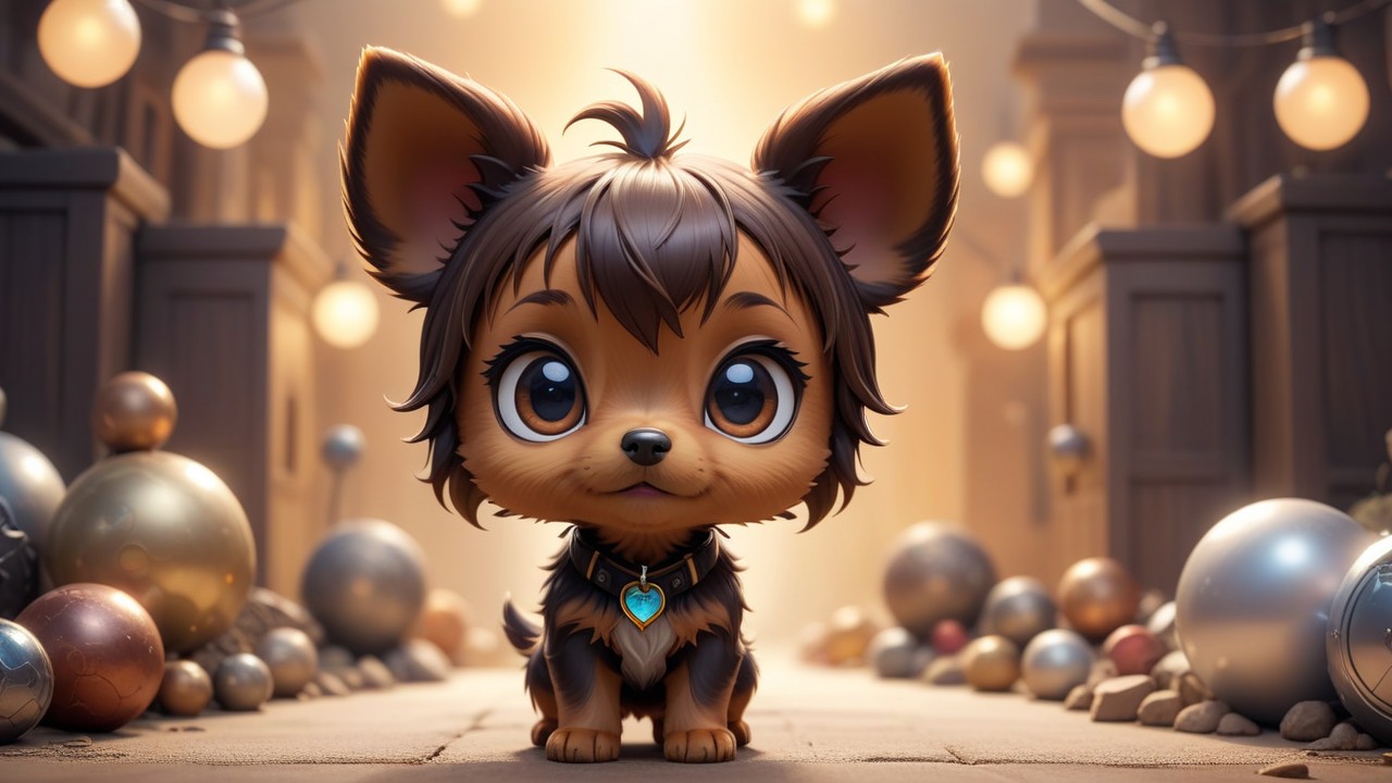 Chibbi-Art Chibi Dorkie: A Peek at the Enchanting Universe