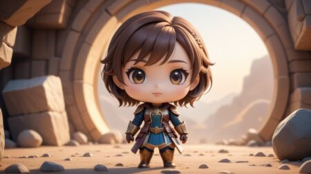 Chibbi-Art Drever Chibi: A Glimpse into a Whimsical World