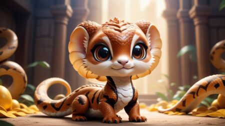 Chibbi-Art Dumerils Boas Chibi Stare