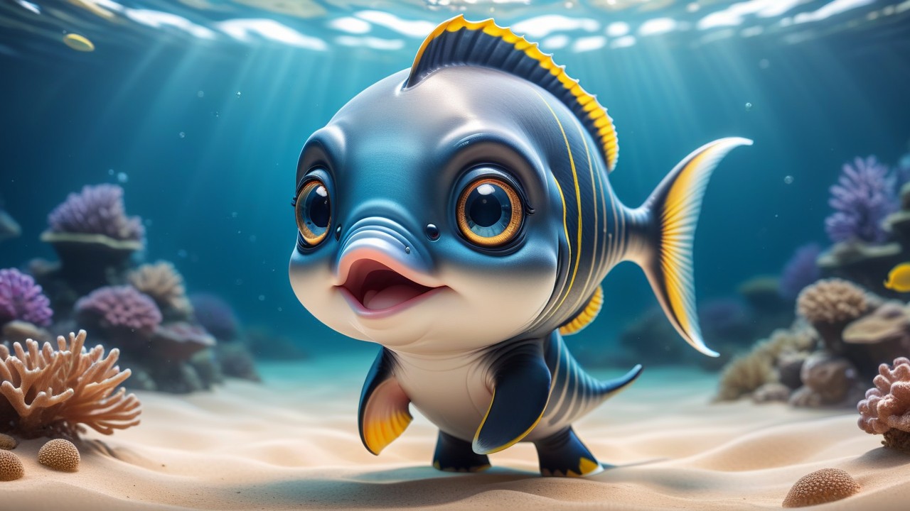 Chibbi-Art Elephant Fish Chibi: A Vibrant Ode to Creation