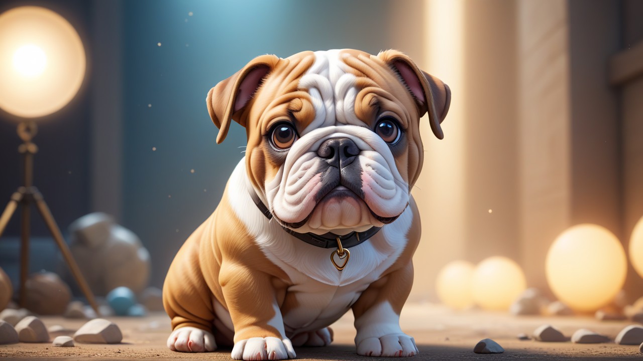 Chibbi-Art Bulldog Chibi: A Glimpse into The Artists Perspective