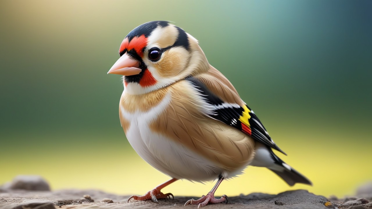 Chibbi-Art Chibi Goldfinch: A European Breeze of Art