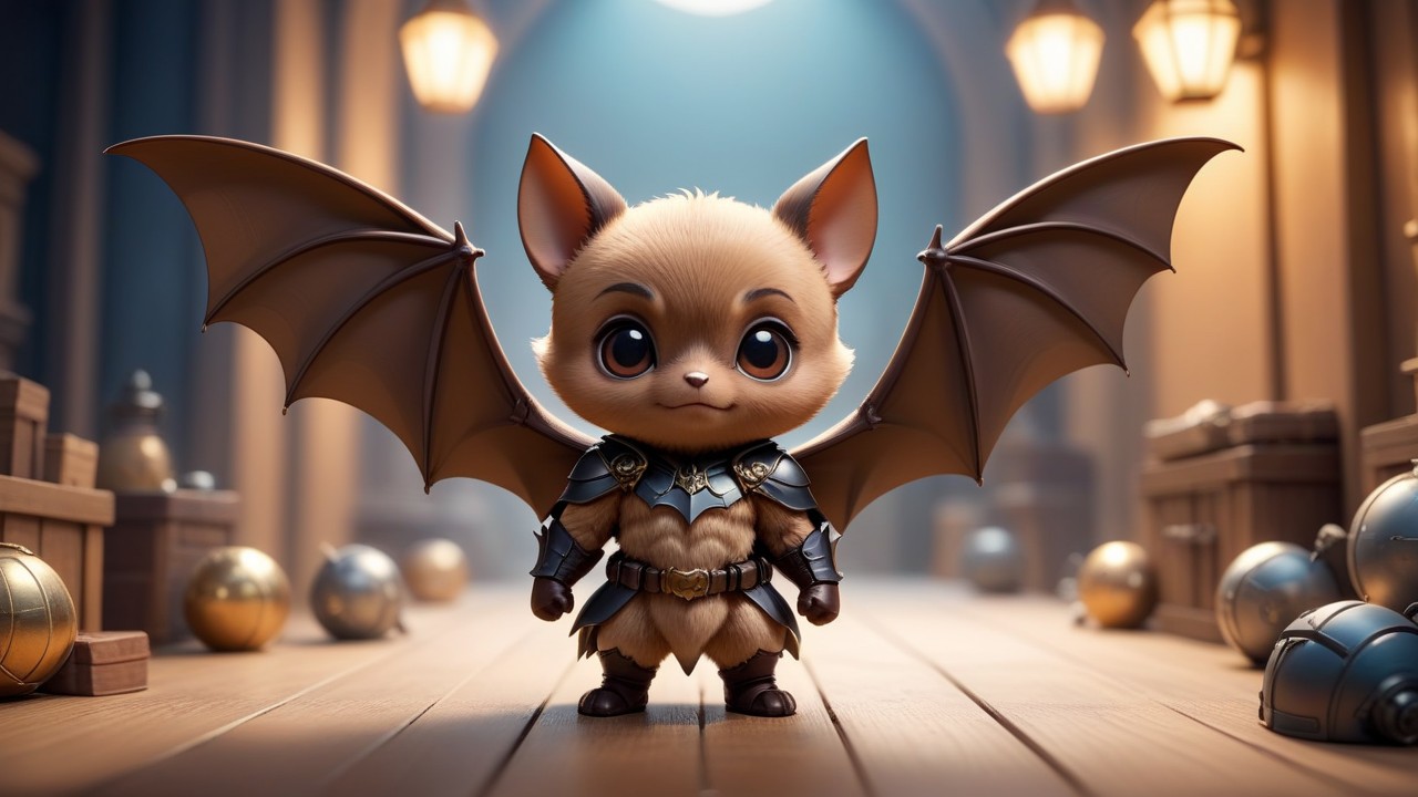 Chibbi-Art Moonlit Bat Chibi: A Voyage to the Artists Eyes