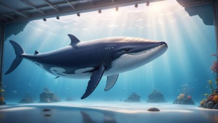 Chibbi-Art Whale Eye View: Fin Whale Chibi Art Reveals in-Depth Connection