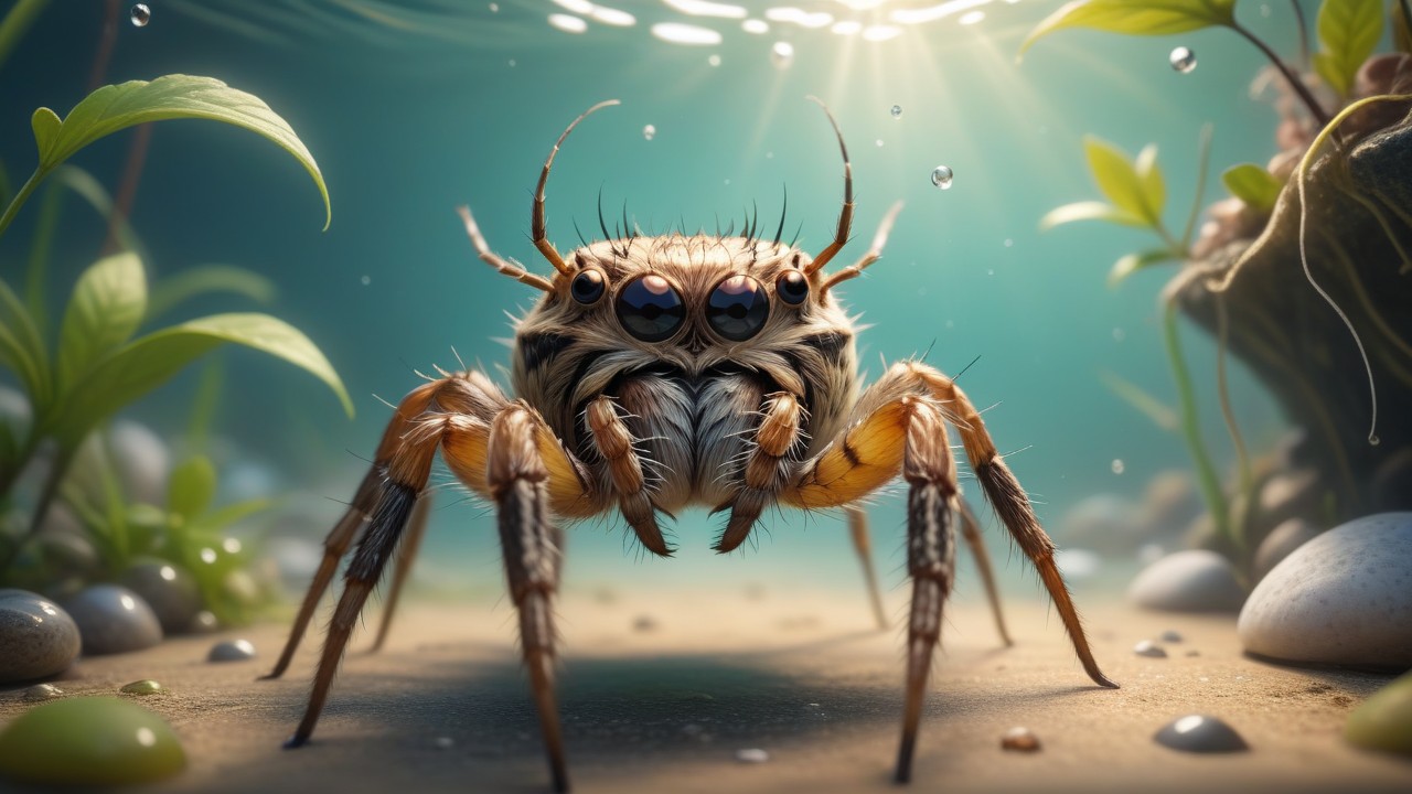 Chibbi-Art Fishing Spider Chibi: A Bold and Cheerful Meet-and-Greet