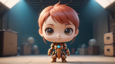 Chibbi-Art Flea Chibi: A Glimpse into Intricate Imagination