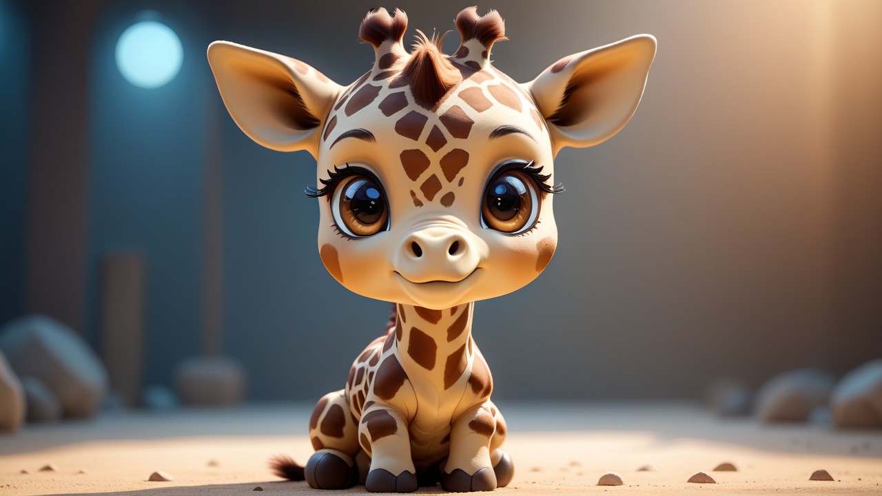 Chibbi-Art Giraffe Chibi: A Captivating Glimpse