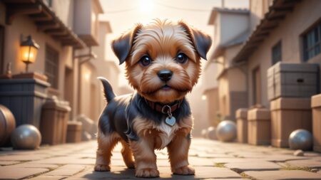 Chibbi-Art Cute Canine Chibi: Glen Of Imaal Terrier Sends Smiles