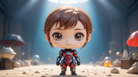 Chibbi-Art Gnat Art Chibi: A Captivating Gaze