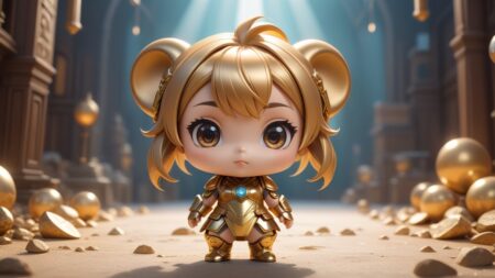Chibbi-Art Golden Chibi Artists Eye