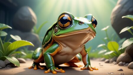 Chibbi-Art Chibi Goliath Frog: The Confident Bold