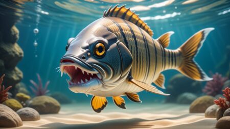 Chibbi-Art Tigerfish Strikes: Chibi Encounter by Artistic Mentor