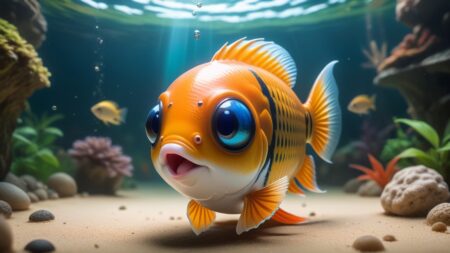 Chibbi-Art Chibi Gourami: A Peek at the Scene