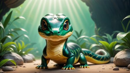 Chibbi-Art Anacondas Watchful Gaze