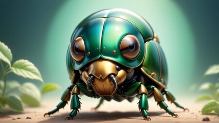 Chibbi-Art Jubilant June Beetle: Chibi Faces the Audiences