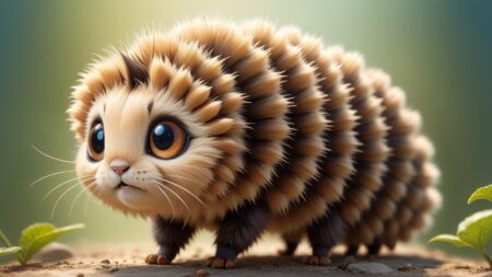 Chibbi-Art Gypsy Moth Chibi: Natures Beautiful Foe in an Artistic Gaze