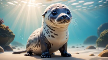 Chibbi-Art Seal & Sunset