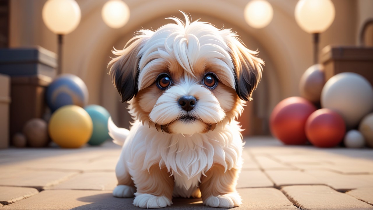 Chibbi-Art Havanese Chibi: A Whimsical Glimpse